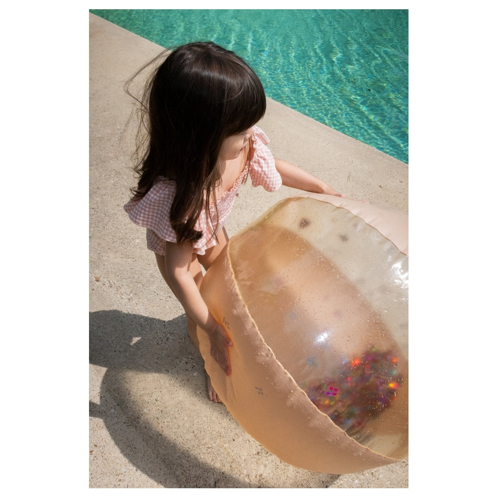 Großer Wasserball 'Multi Cherry Blush Transparent'