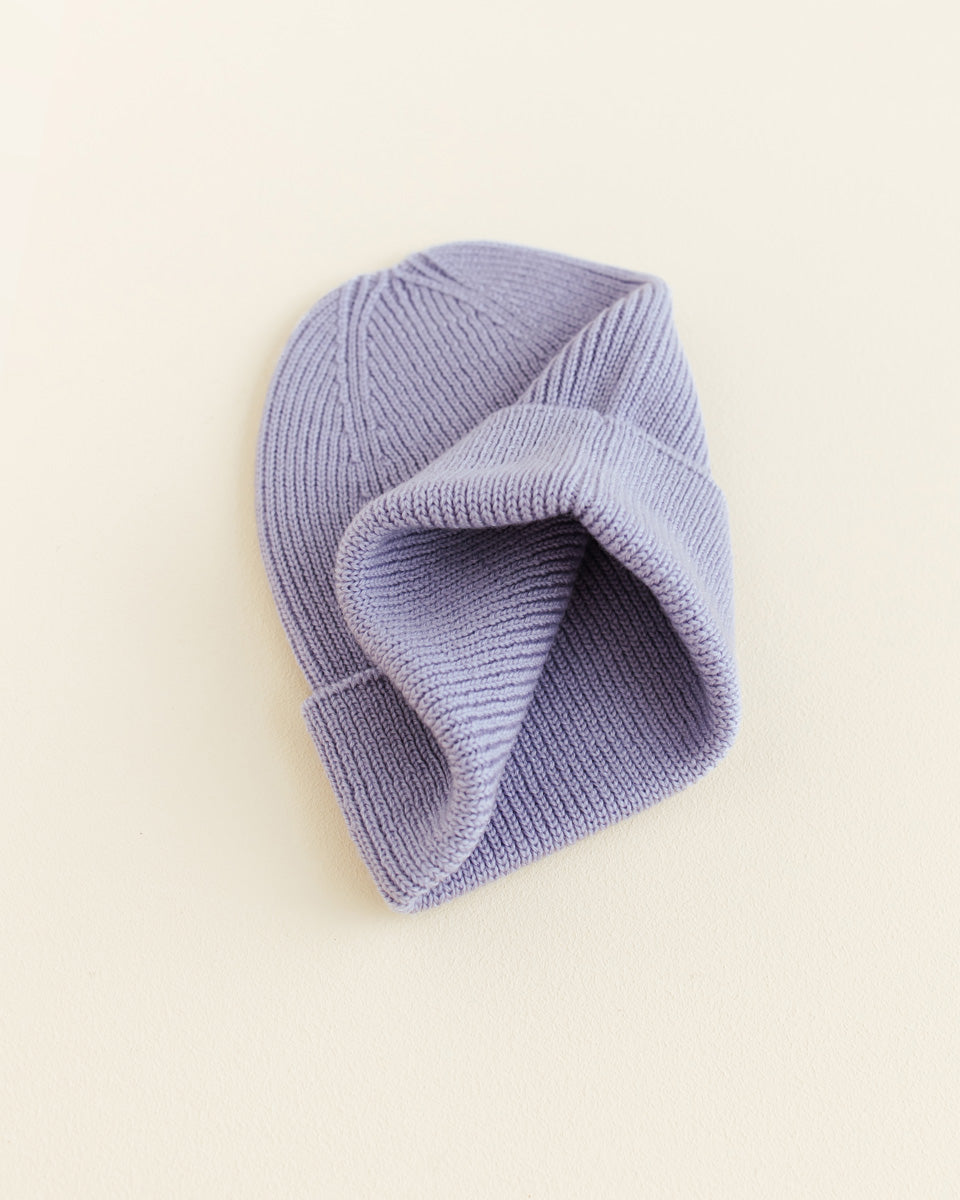 Beanie Fonzie NEWBORN  'Lilac'