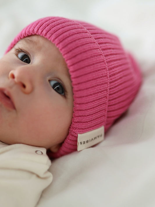 Baby Beanie 'Pink'