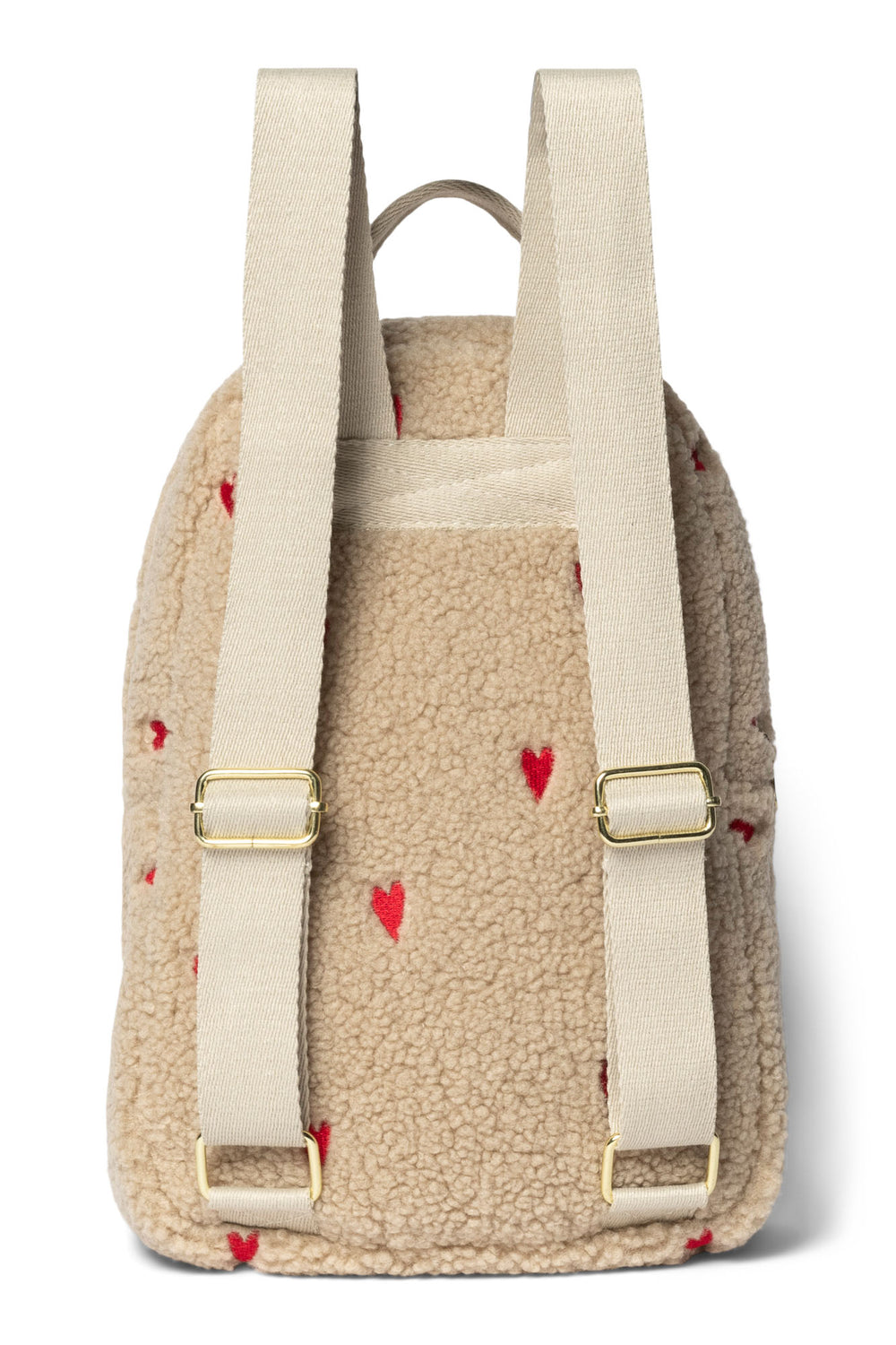 Mini Rucksack Teddy Hearts 'Ecru'