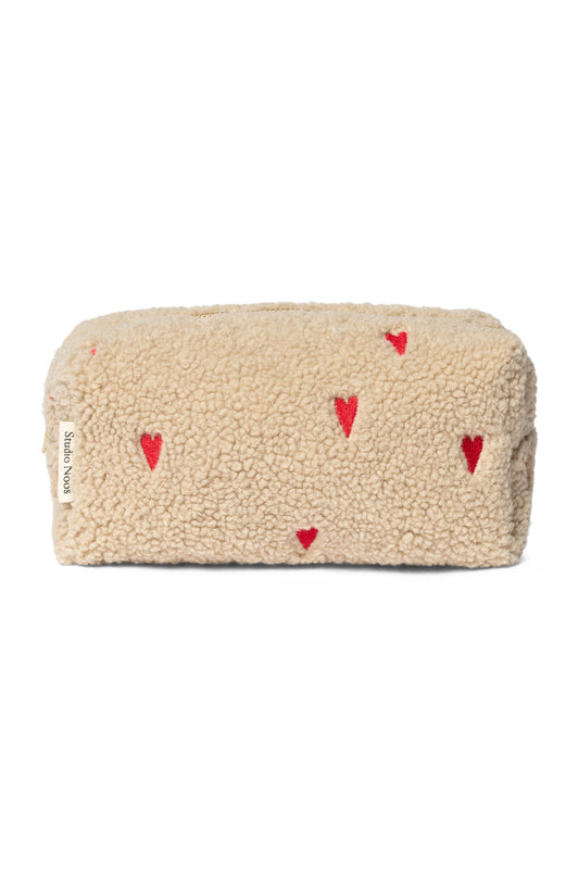 Cosmetic bag Teddy 'Ecru'