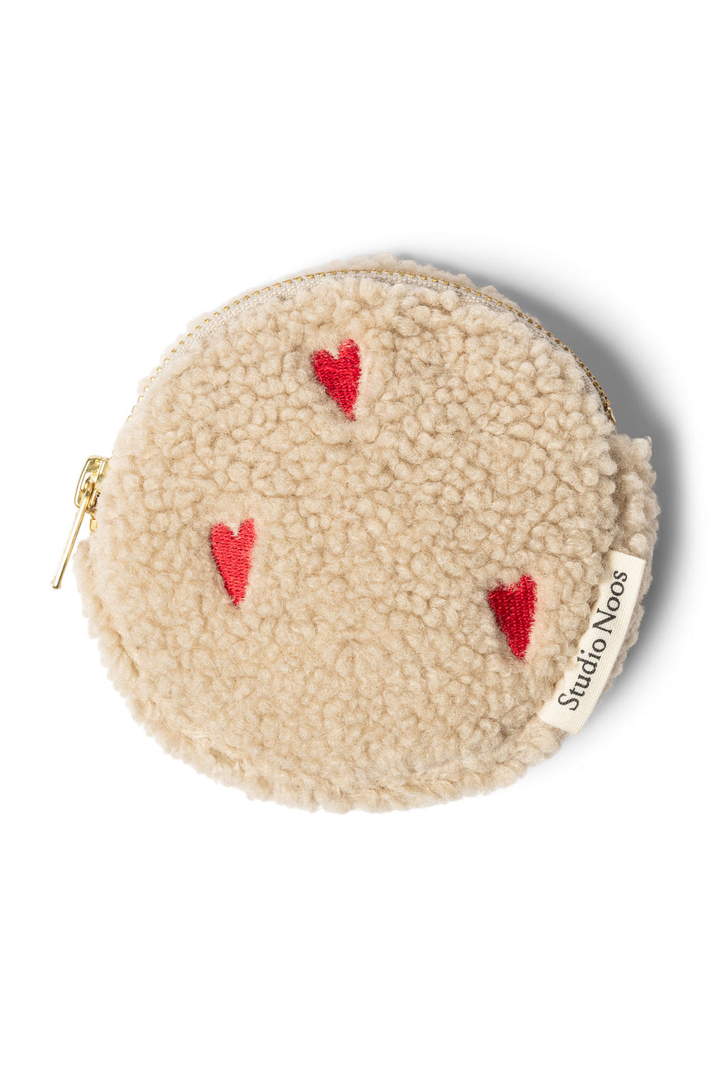 Wallet Teddy Hearts 'Ecru'