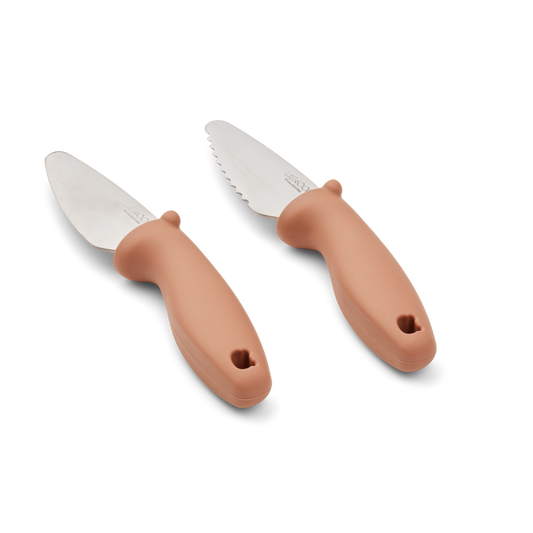 Knife set Perry 'Golden Caramel'