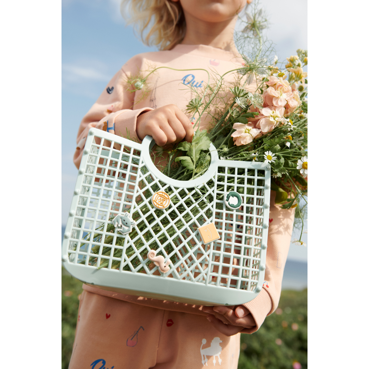 Basket Samantha mit Charms 'Light Peppermint'