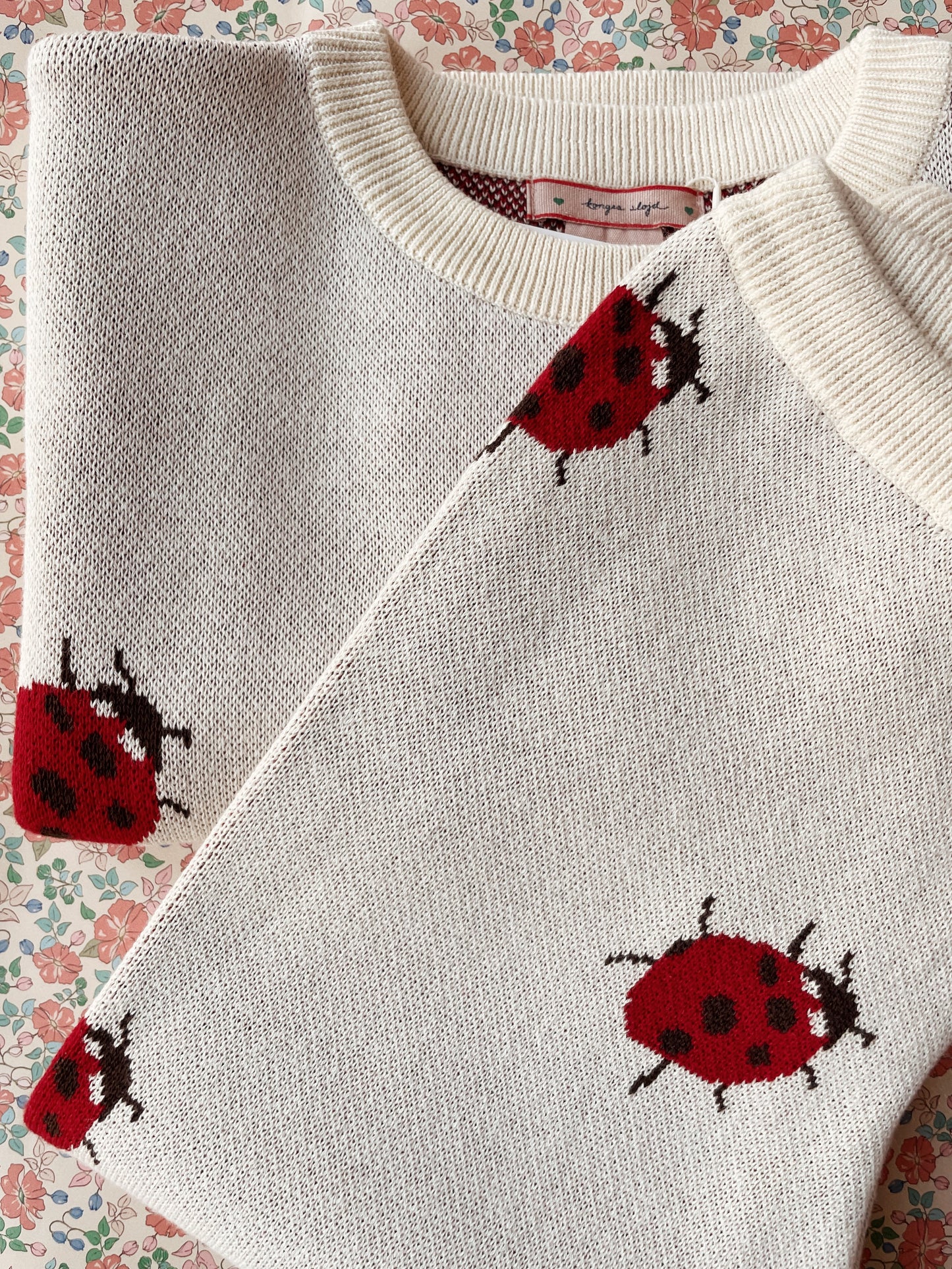 Strickpullover Lapis 'Ladybug'