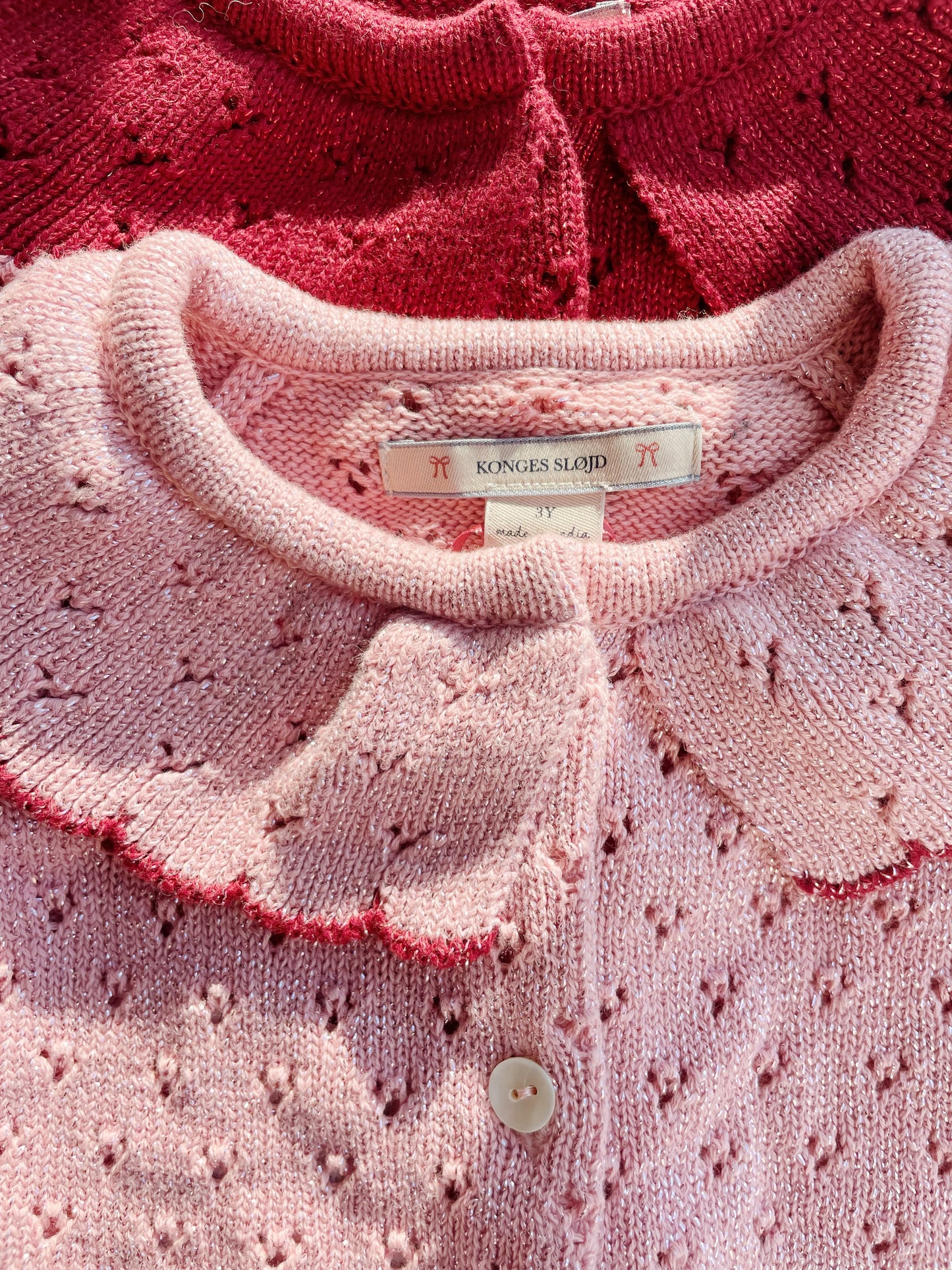 Holiday Strickcardigan 'Mellow Rose'