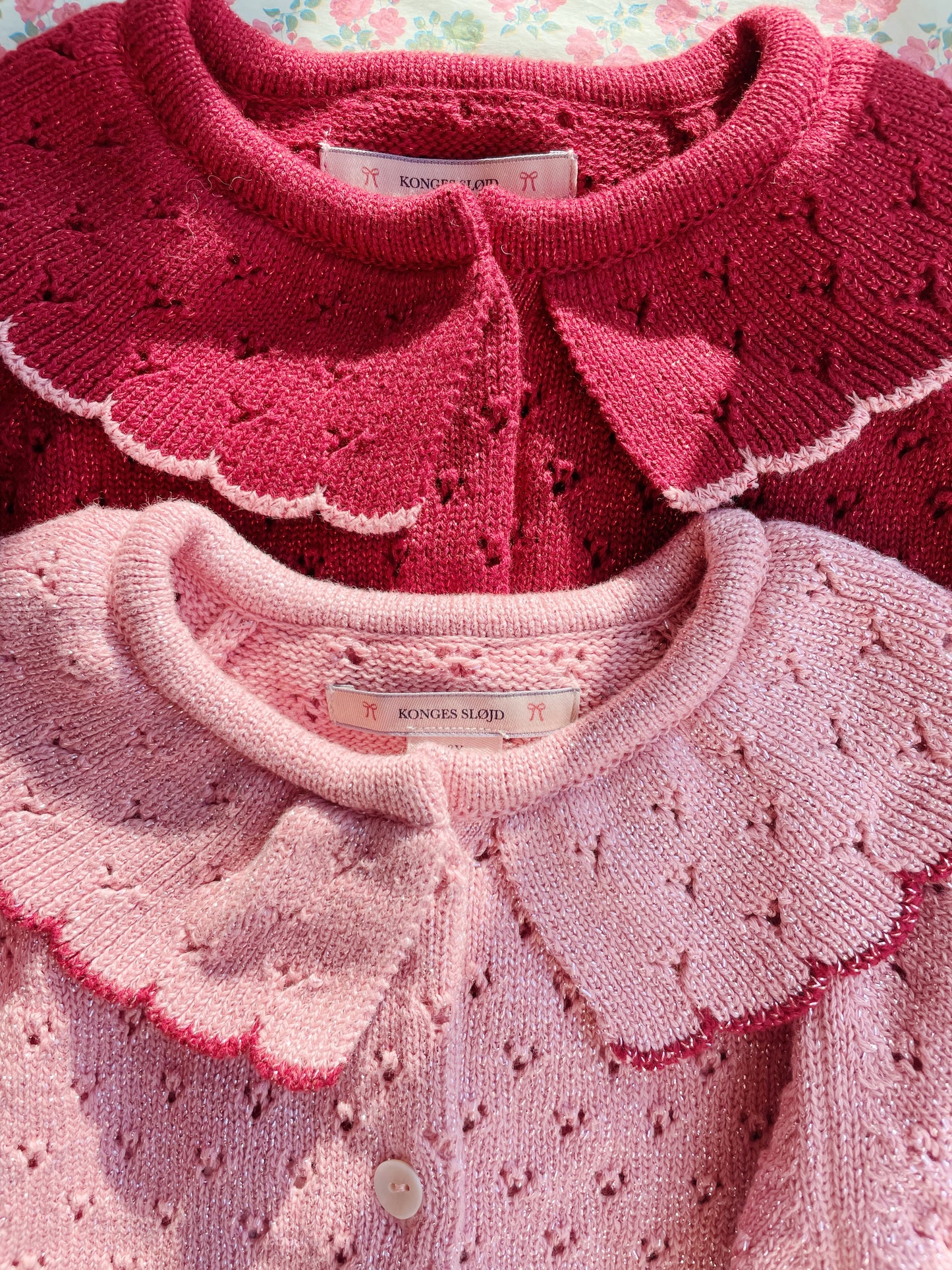 Holiday Strickcardigan 'Mellow Rose'