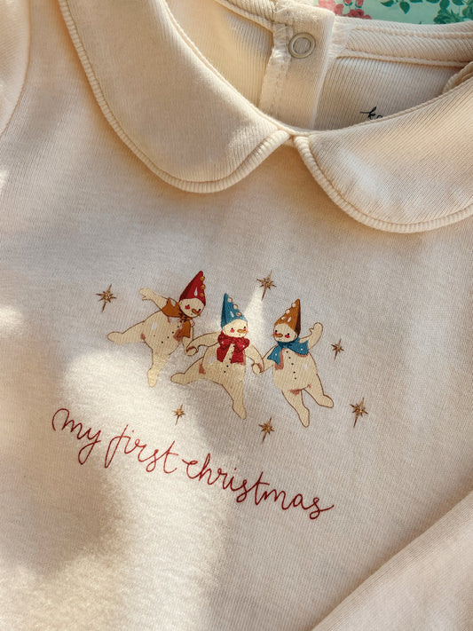 Christmas bodysuit 'My First Christmas'