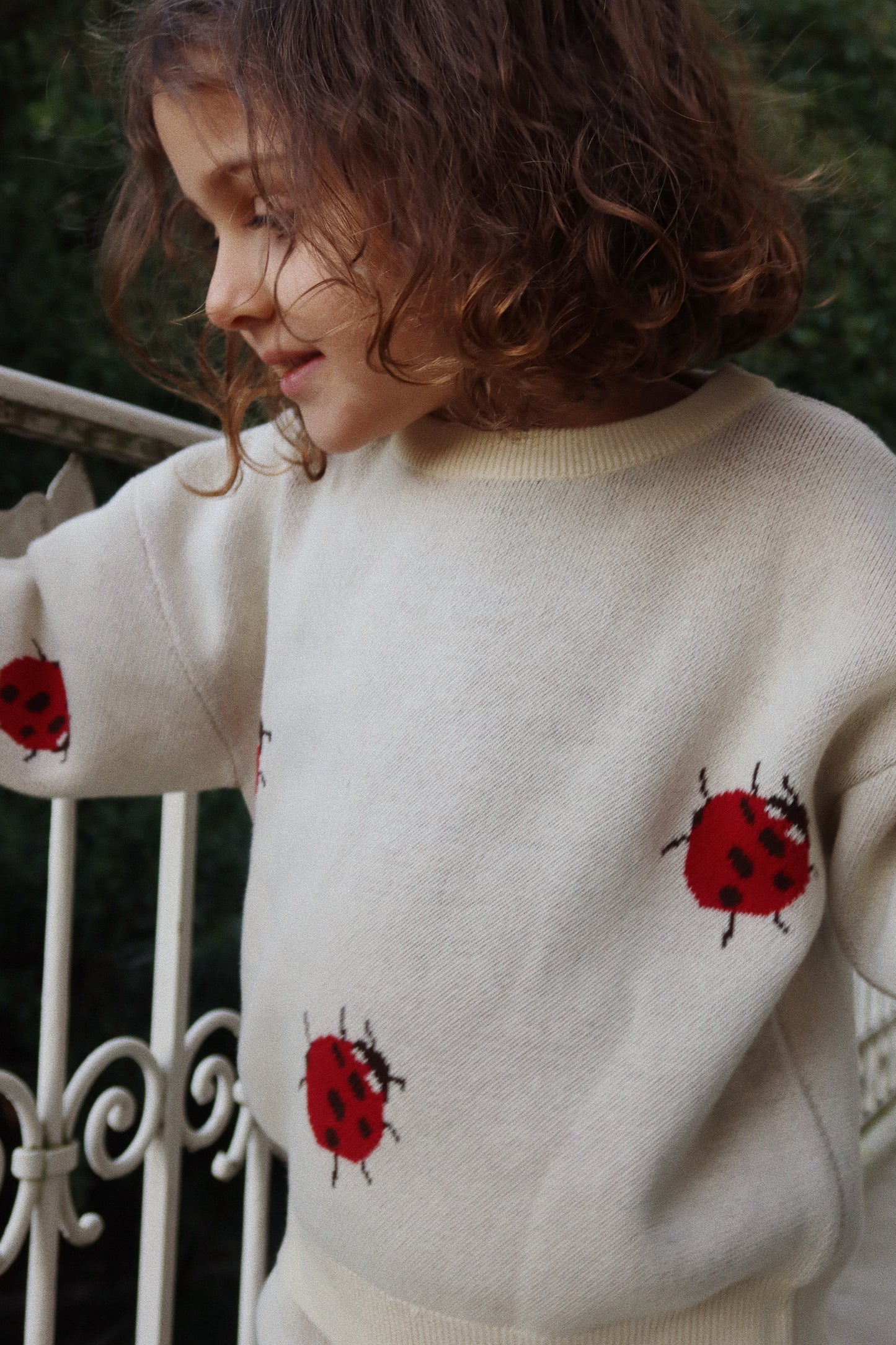 Strickpullover Lapis 'Ladybug'