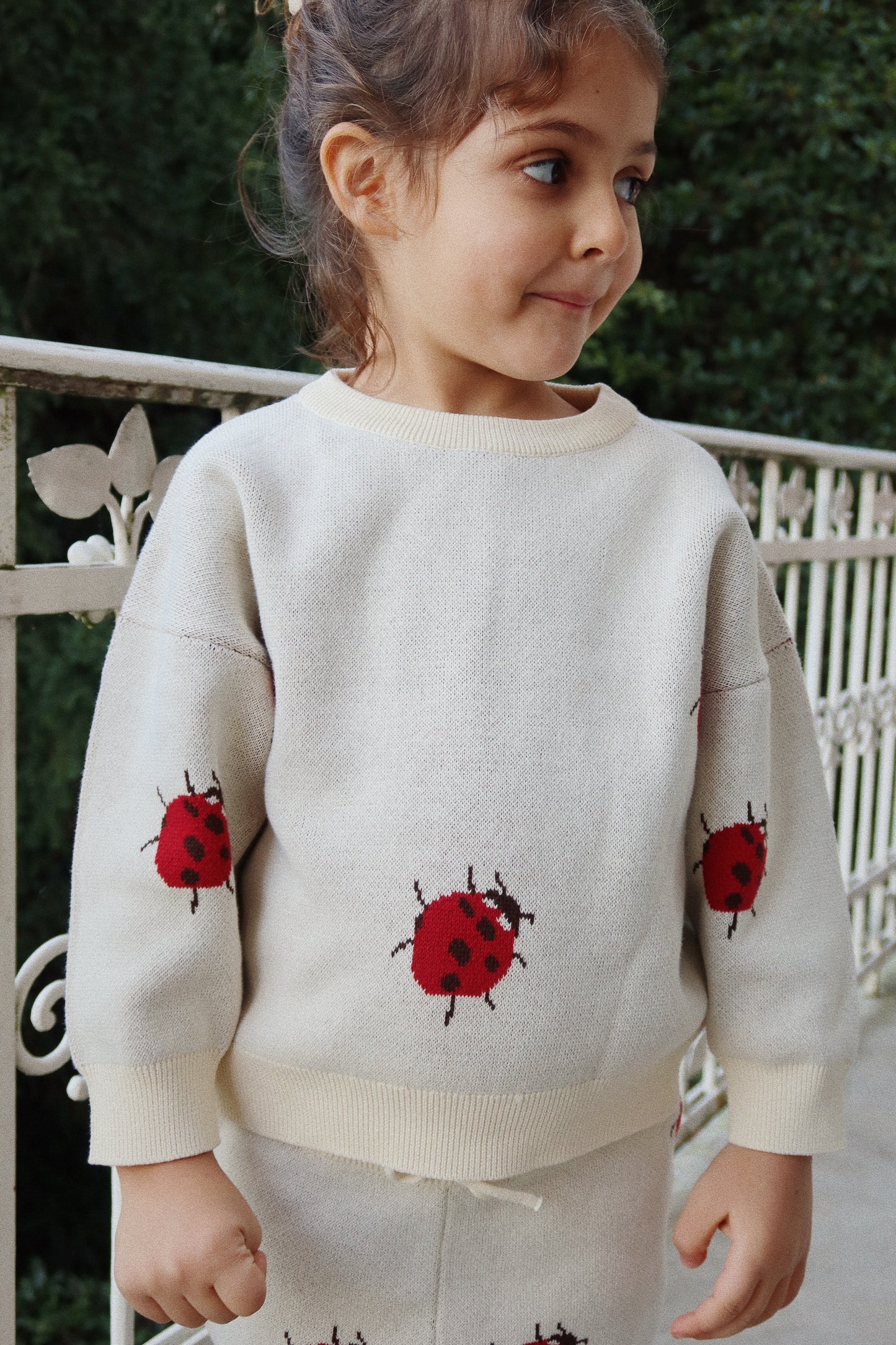 Strickpullover Lapis 'Ladybug'