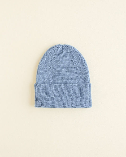 Beanie Fonzie NEWBORN  'Light Blue'