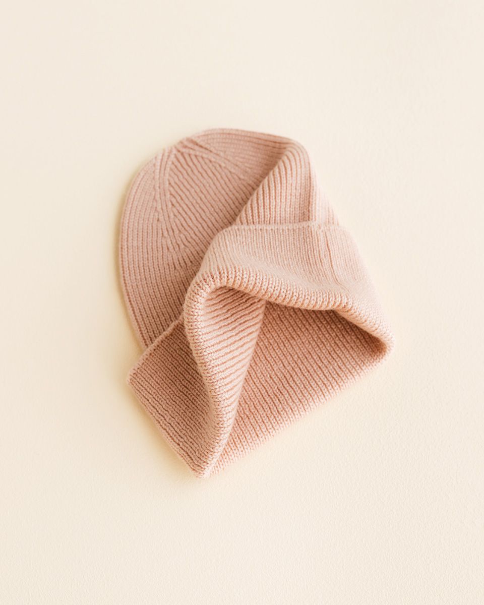 Beanie Fonzie NEWBORN  'Rose'