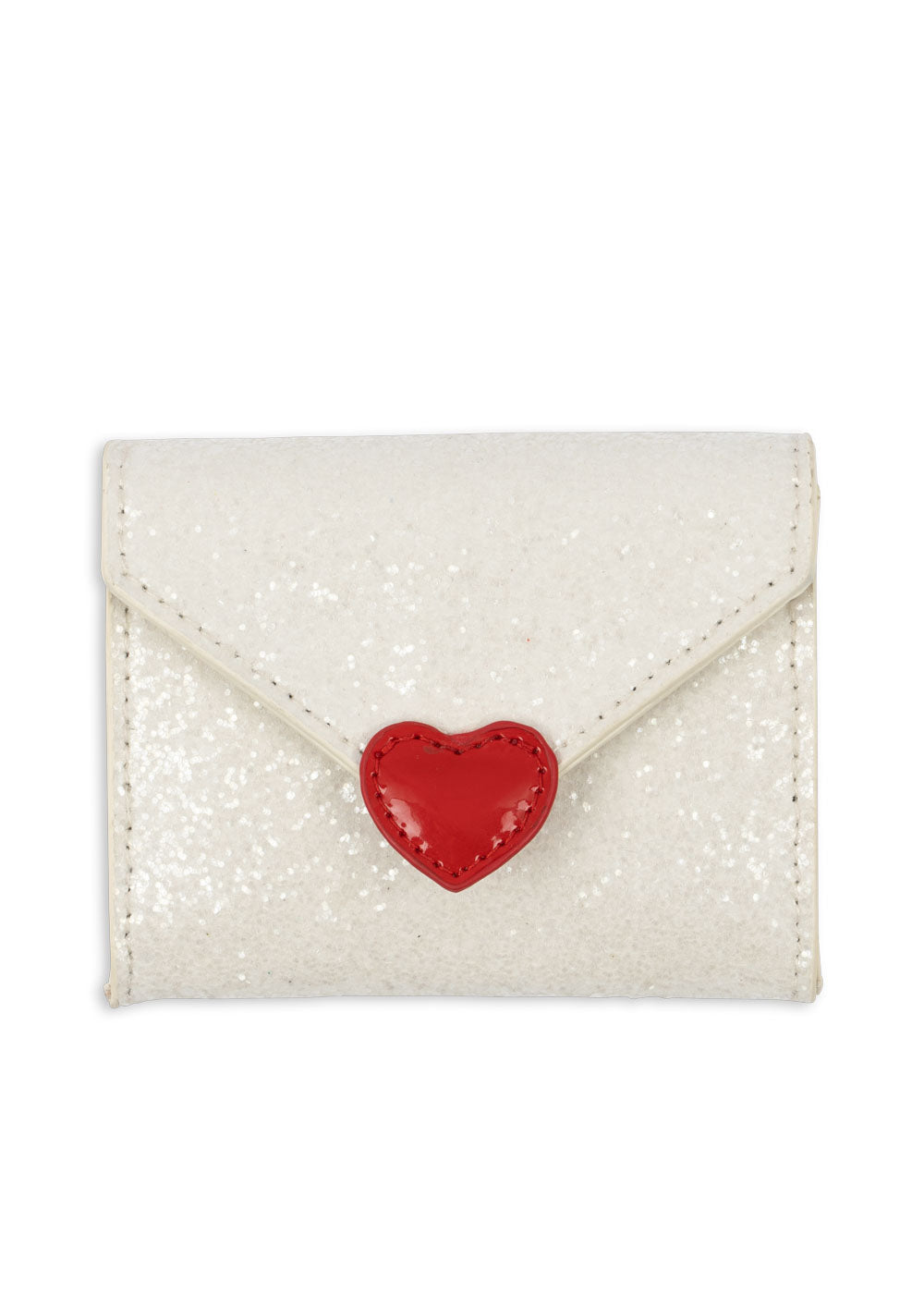 Kinderportemonnaie Love Letter 'Cream Glitter'