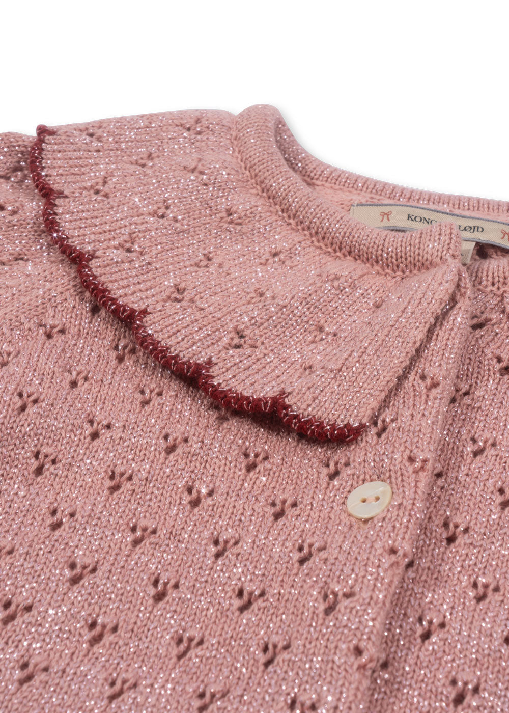 Holiday Strickcardigan 'Mellow Rose'