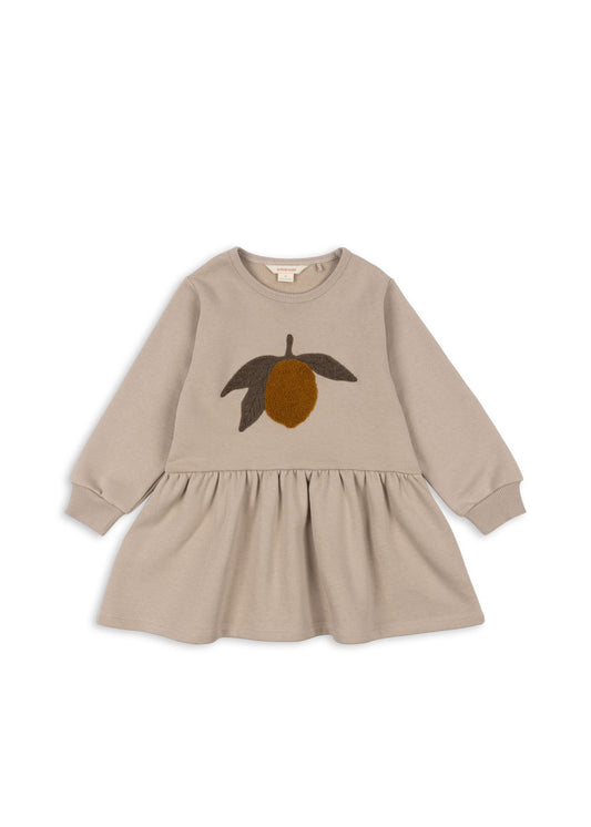 Sweatkleid Lou 'Oxford Tan'