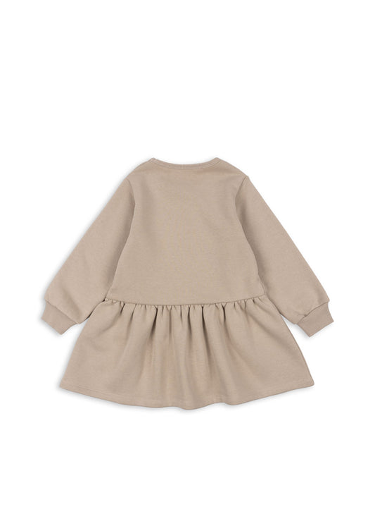 Sweatkleid Lou 'Oxford Tan'