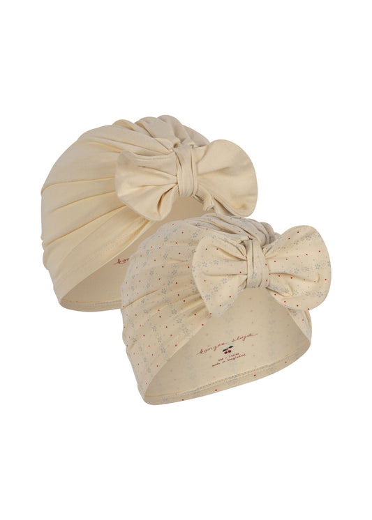 Set of 2 Basic Bambi Bonnet 'Marzipan/Sand'