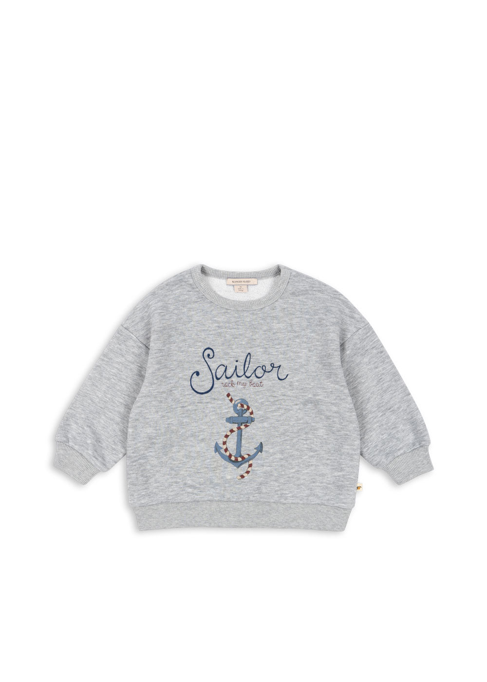 Sweatshirt Lou 'Grey Melange'