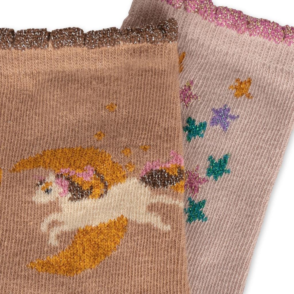 2er-Pack Jacquard Socken 'Unicorn' - The Little One • Family.Concept.Store. 